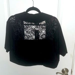 New city chic shirt sleeve cardigan.